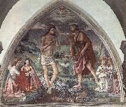 Baptism of Christ dfg GHIRLANDAIO, Domenico